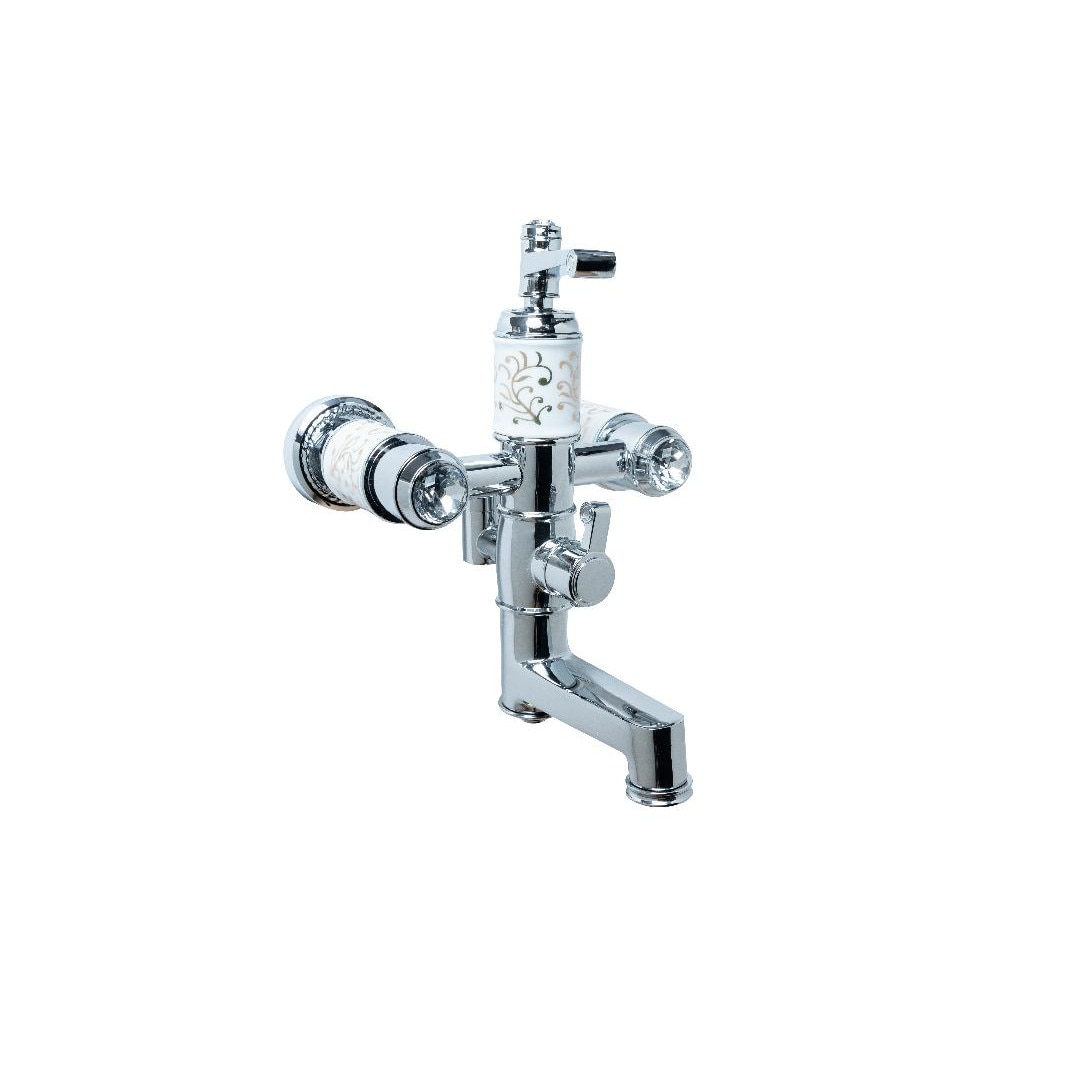 Baterie cada white-crom TRENDY S MONTARE PERETE