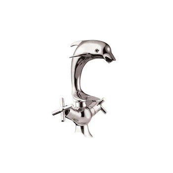 Baterie lavoar, Tip Delfin,Cromata Baterie lavoar, Tip Delfin,Cromata