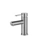 Baterie lavoar, Baie inox satinat, CasaBlanca STEEL, Cartus ceramic