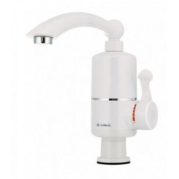 Robinet electric cu incalzire instantanee ,Temperatura apei reglabila intre 30oC si 60o,Culoare alb Robinet electric cu incalzire instantanee ,Temperatura apei reglabila intre 30oC si 60o,Culoare alb