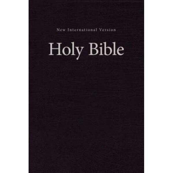 NIV, Pew and Worship Bible, Hardcover, Black, Zondervan (Author)