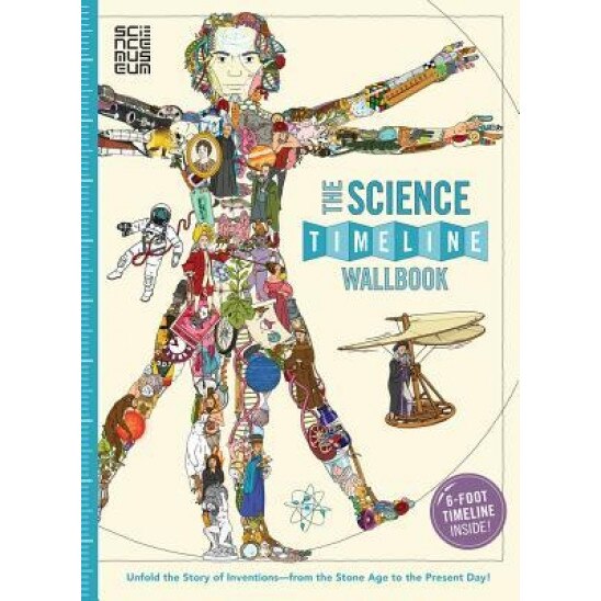 The Science Timeline Wallbook: Unfold the Story of Inventions from the Stone Age to the Present Day!, Christopher Lloyd (Author)
