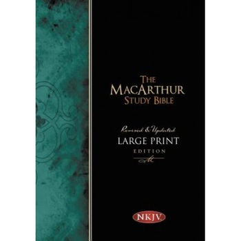 MacArthur Study Bible-NKJV-Large Print, MacArthur Study Bible-NKJV-Large Print,