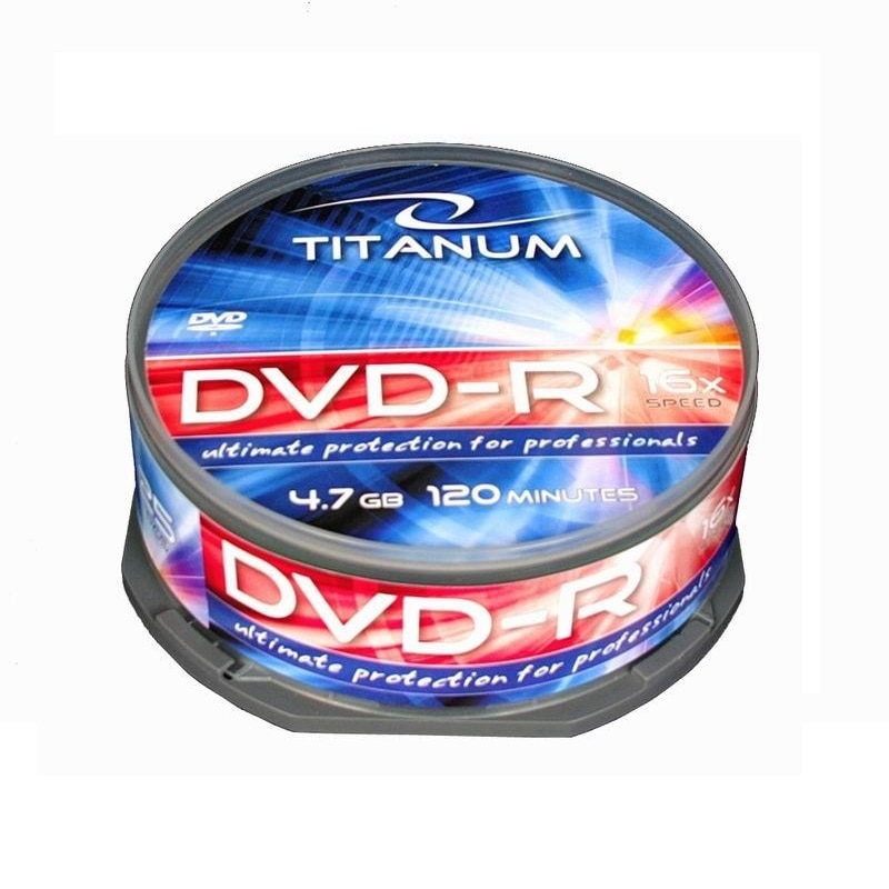 DVD-R 4,7GB, 16X, 10 bucati, Titanum
