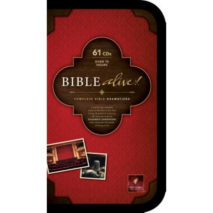 Bible Alive!-NLT, Stephen Johnston (Narrated by)