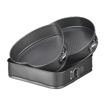 Set 3 Forme Pentru Tort, Inima, Patrat, Rotund, Victronic, K15 Set 3 Forme Pentru Tort, Inima, Patrat, Rotund, Victronic, K15