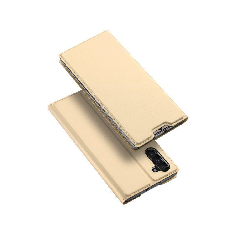 Husa Flip Cover Premium Duxducis Skinpro Samsung Galaxy Note 10 Gold