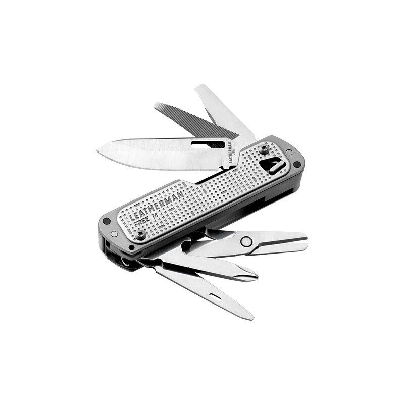 Unealta Multifunctionala Leatherman Free T4, Argintie