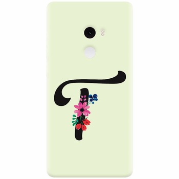 Husa silicon pentru Xiaomi Mi Mix 2, Litera T Husa silicon pentru Xiaomi Mi Mix 2, Litera T