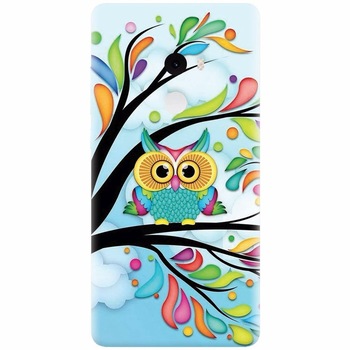 Husa silicon pentru Xiaomi Mi Mix 2, Owl 101 Husa silicon pentru Xiaomi Mi Mix 2, Owl 101