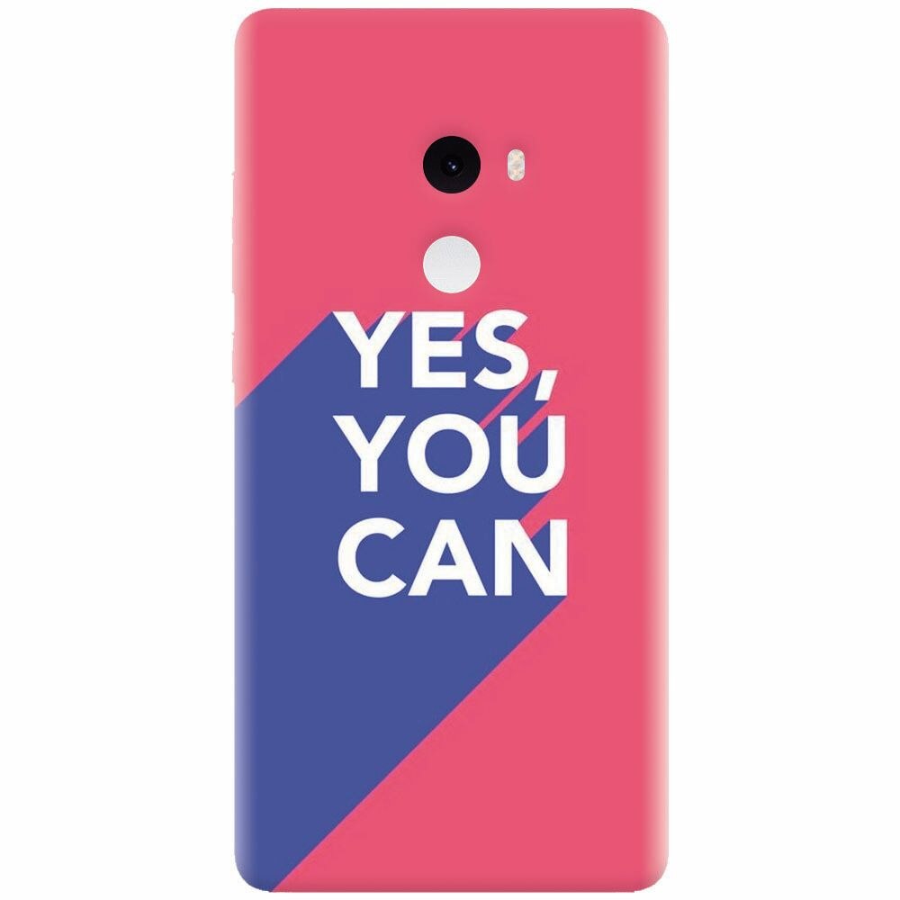 Husa silicon pentru Xiaomi Mi Mix 2, Yes You Can