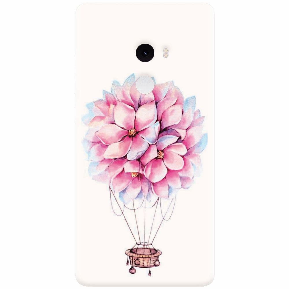 Husa silicon pentru Xiaomi Mi Mix 2, Flower Baloon