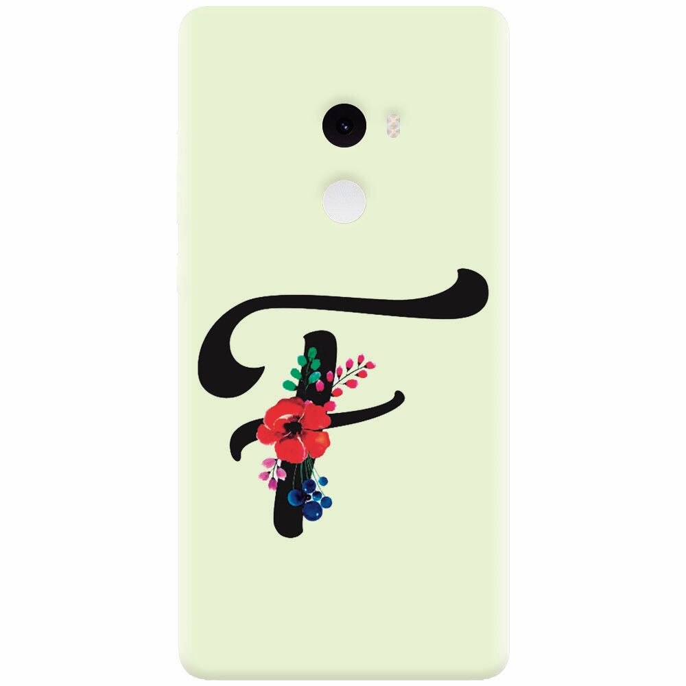 Husa silicon pentru Xiaomi Mi Mix 2, Litera F