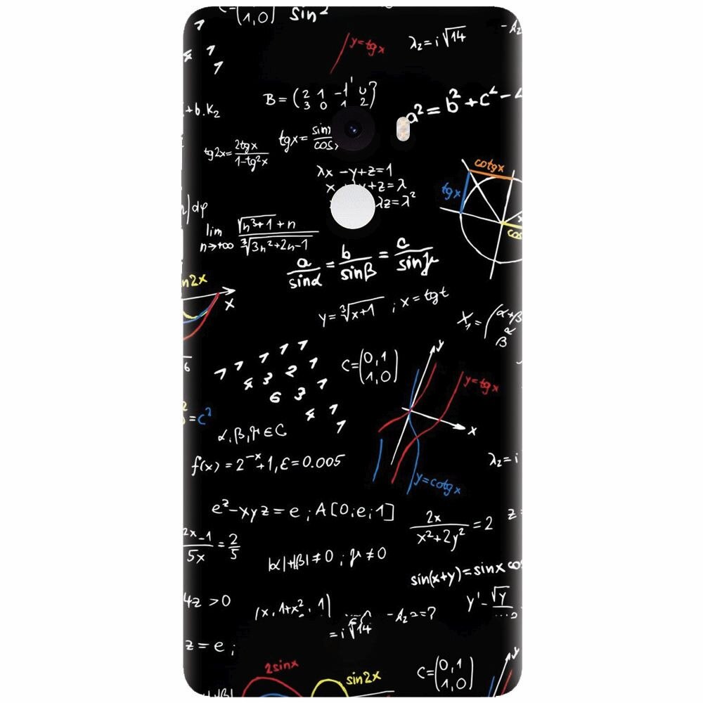 Husa silicon pentru Xiaomi Mi Mix 2, Math