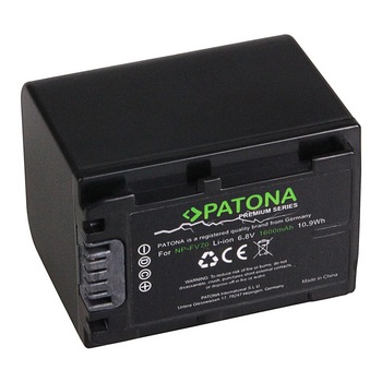 Acumulator PATONA Premium tip Sony NP-FV70 NP-FV100 Acumulator PATONA Premium tip Sony NP-FV70 NP-FV100