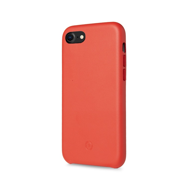 Кожен гръб Celly SUPERIOR, iPhone 8, 7 , червен