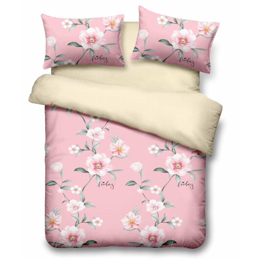 Lenjerie de pat pentru 2 persoane Vanora Home, 4 piese, microfibra, Joy