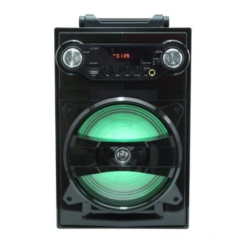 Boxa Portabila Profesionala, Putere 25 W, Lumini RGB, Telecomanda Inclusa, Conectivitate Bluetooth, Port USB, AUX In, Slot SD Card, Design Modern, Negru