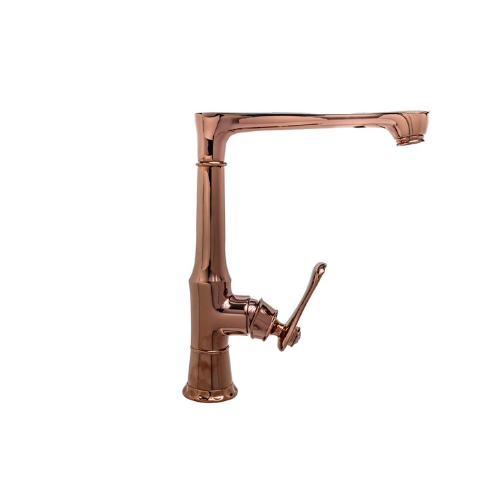 Trendy's vattacsapos konyhai mosogató, rózsaarany