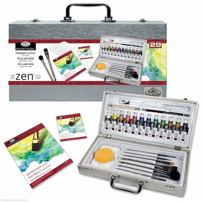 Set de pictura Essentials Zen Royal & Langnickel - culori acuarela