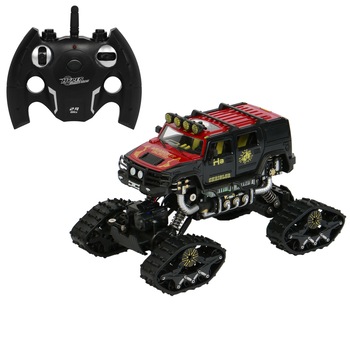 Masinuta M-Toys cu telecomanda, Double all terrain, Scala 1:14, Rosu Masinuta M-Toys cu telecomanda, Double all terrain, Scala 1:14, Rosu