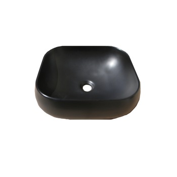 Lavoar pe blat ,ceramic Dreptunghiular , 015 Negru Mat Lavoar pe blat ,ceramic Dreptunghiular , 015 Negru Mat