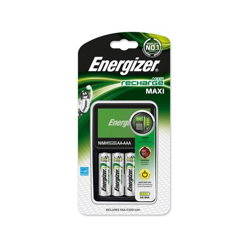 Set incarcator Energizer Maxi + 4 acumulatori AA R6 2000mah