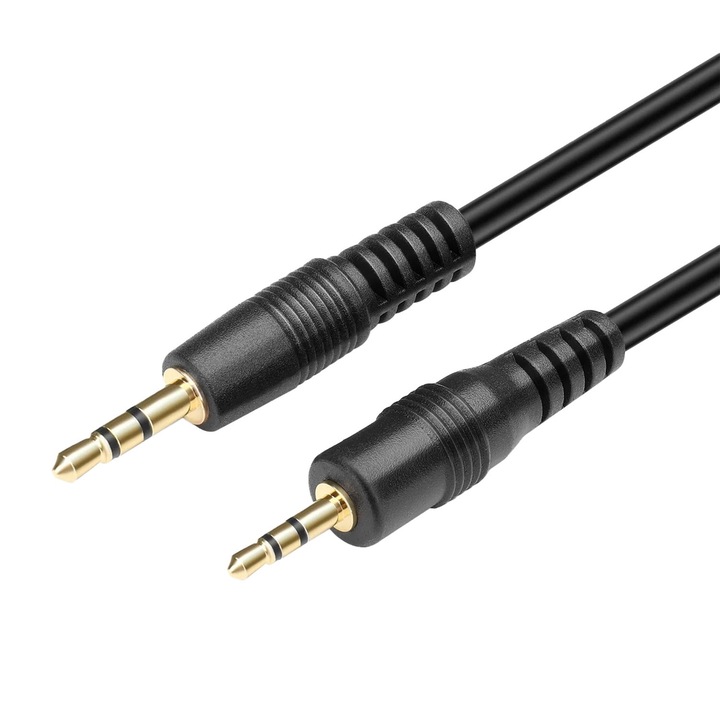 Кабел AUX, 3,5mm JACK(м), 1,5m