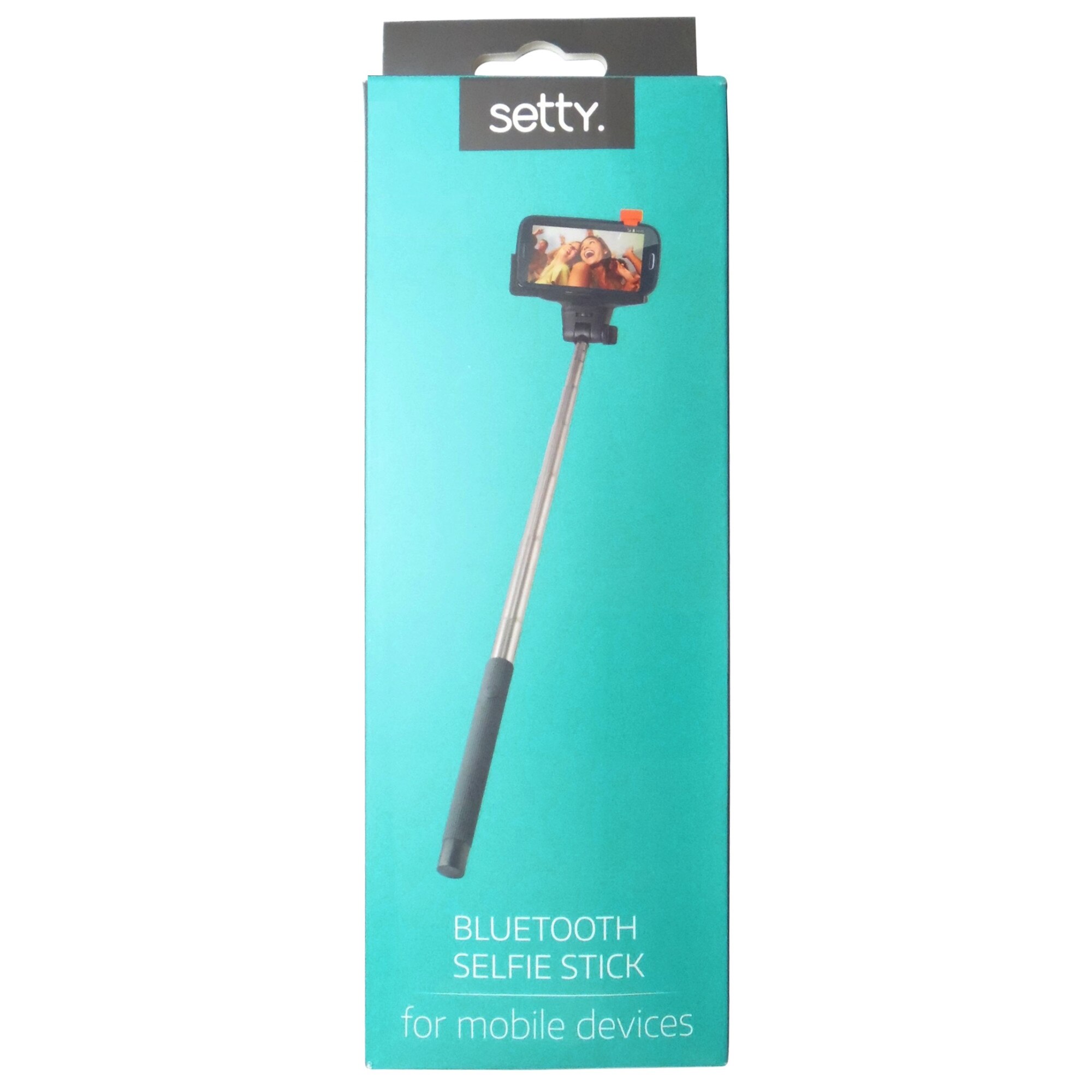 Selfie Stick universal Setty cu bluetooth, negru eMAG.ro