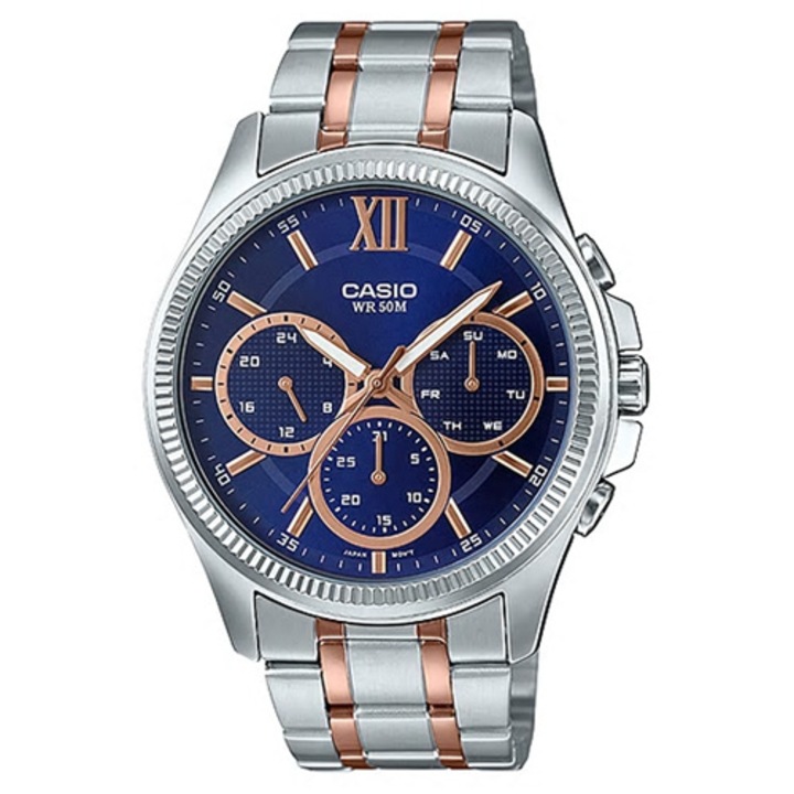 Ежедневен мъжки кварцов часовник Casio MTP-E315RG-2A