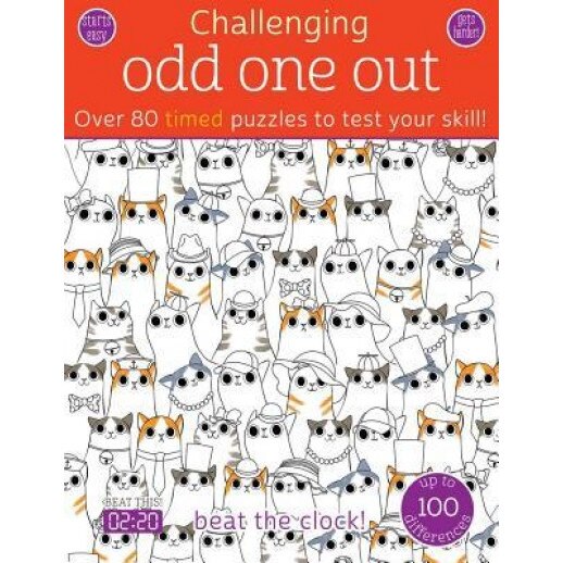 Odd One Out: Over 80 Timed Puzzles to Test Your Skill!, Elizabeth Golding (Text by (Art/Photo Books))