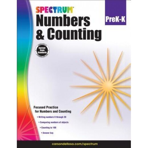 Numbers and Counting, Grades Pk - K, Spectrum (Compiled by)