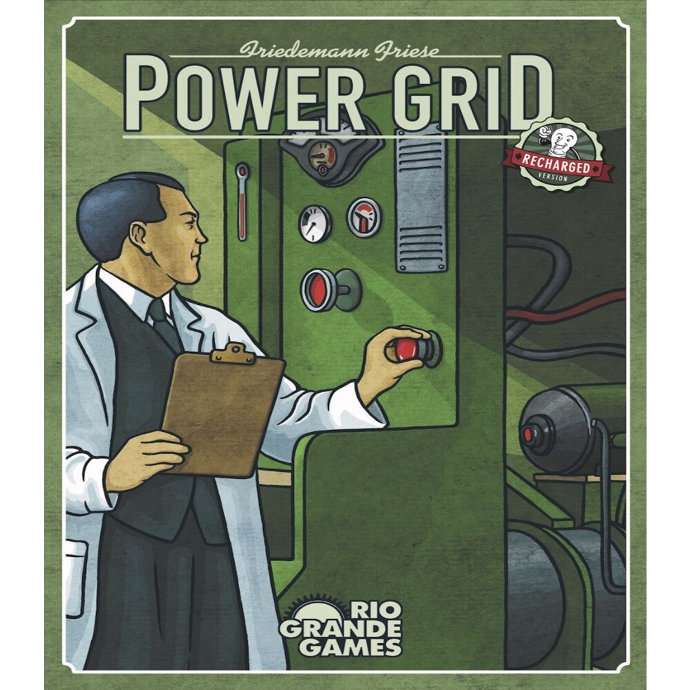 Power Grid (Recharged EN + Nordic) társasjáték rendelés, bolt, webáruház