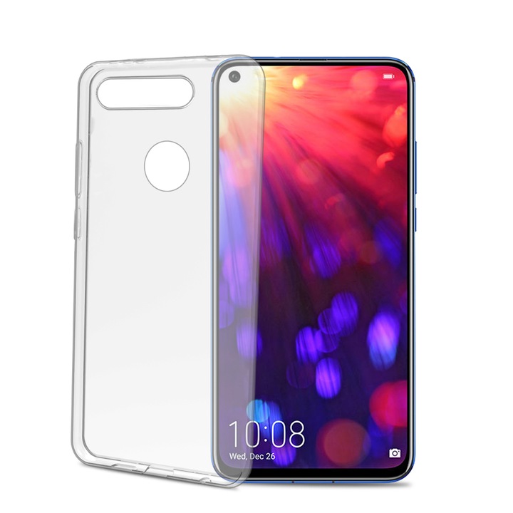 Силиконов гръб Celly GELSKIN, HONOR View 20, прозрачен