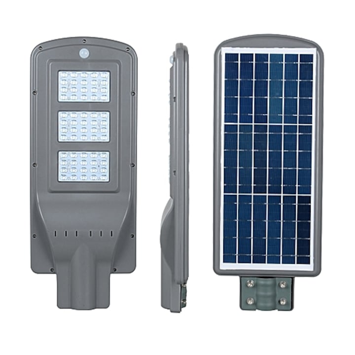 Соларна led лампа Solar Led IP65 , улично осветление 60W за стълб , дистанционно