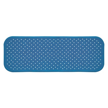 Covoras cada antiderapant cu ventuze pentru fixare 96x34cm albastru Covoras cada antiderapant cu ventuze pentru fixare 96x34cm albastru