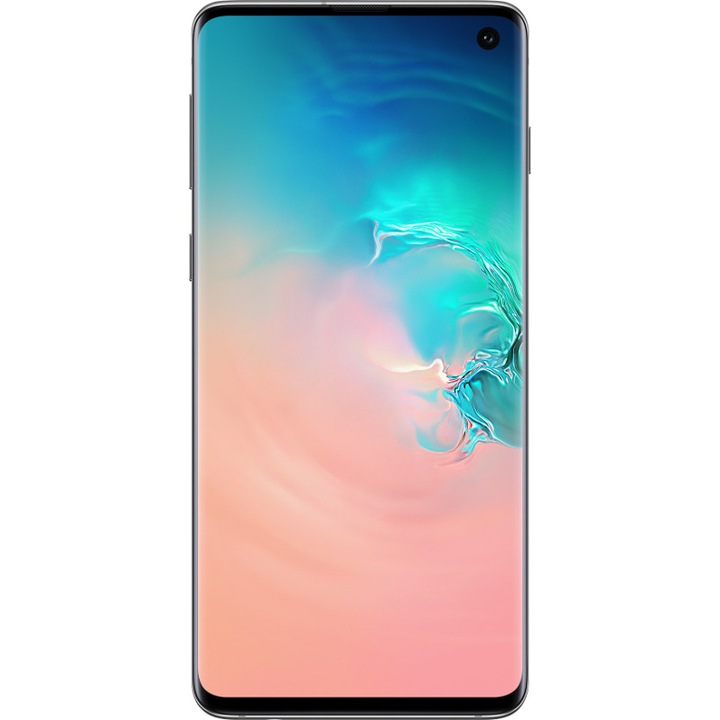 Telefon mobil Samsung Galaxy S10, Dual SIM, 128GB, 8GB RAM, 4G, Silver