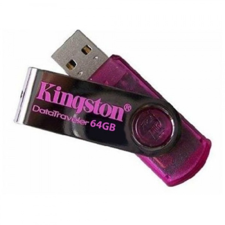 Флаш памет Kingston 64 GB, розовa