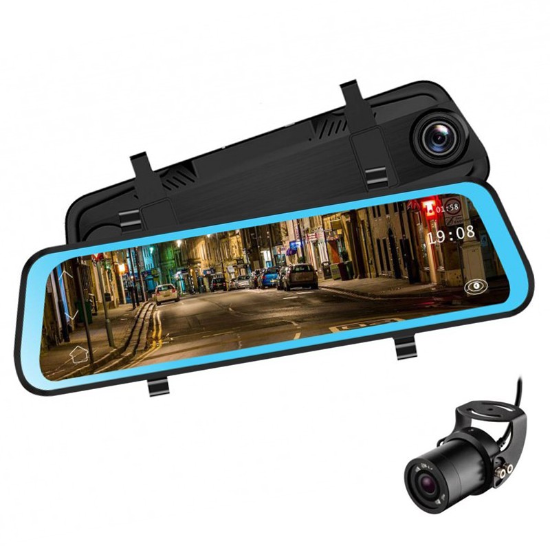 Meaningful Detailed account Camera Video Auto Premium Tip Oglinda Techstar® L606 Dubla FullHD,  TouchScreen 10'', 12MPx, Unghi 170°, Mod Parking, G Sensor - eMAG.ro