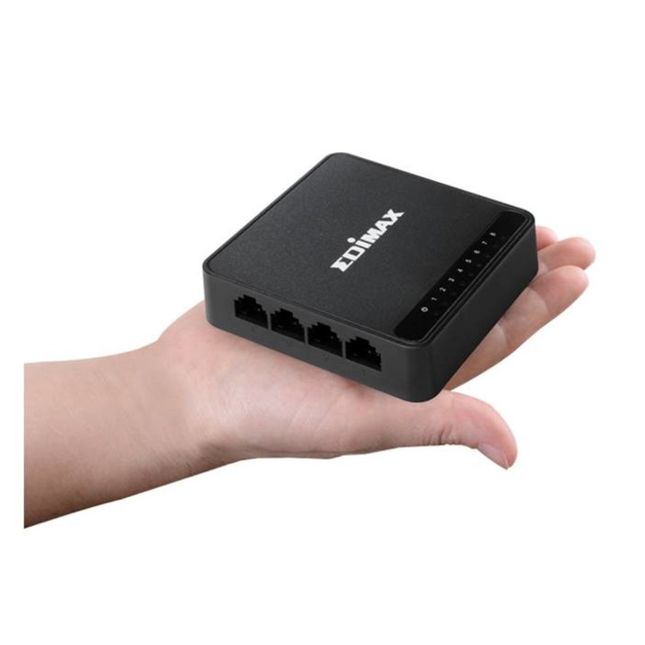 Суич EDIMAX ES-3308P V3 8 порта за RJ45 100MBp/s