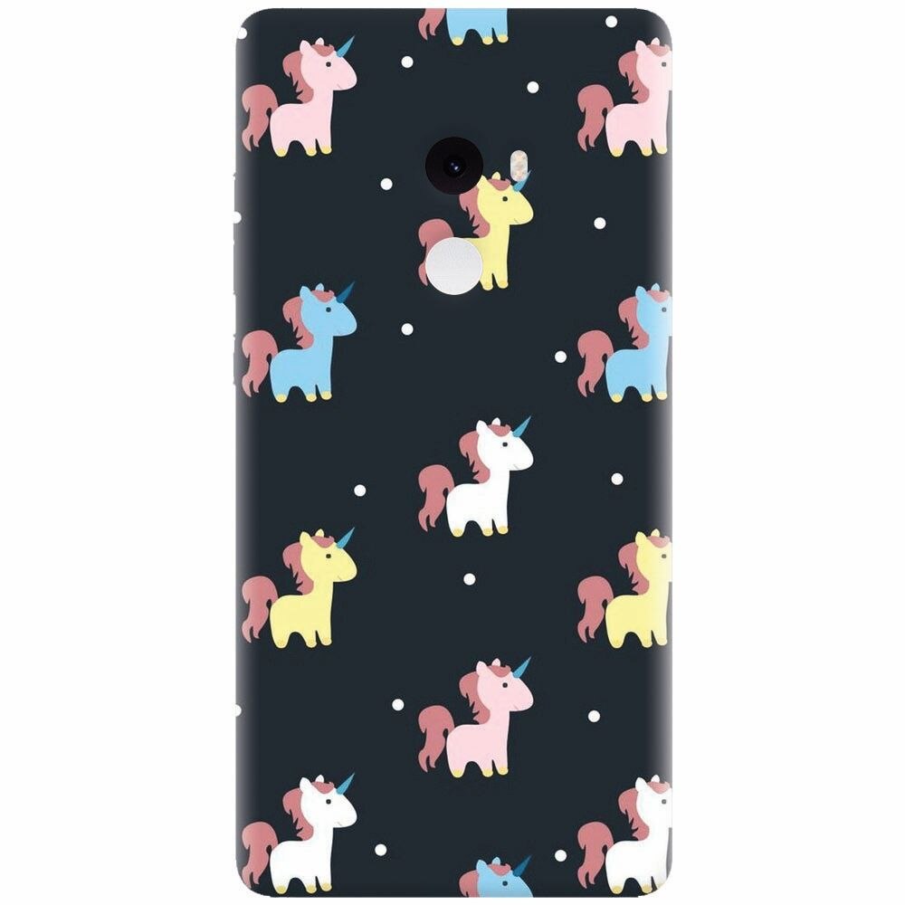 Husa silicon pentru Xiaomi Mi Mix 2, Unicorns