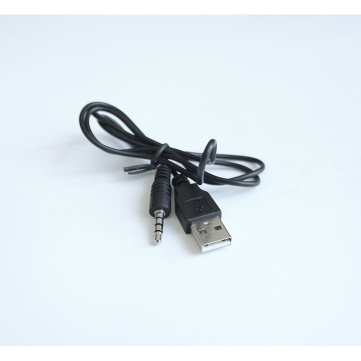 Кабел USB-A(м)/3,5mm JACK(м) 1m/0.1m
