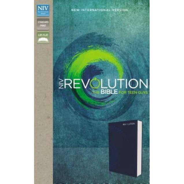 NIV, Revolution Bible, Imitation Leather, Blue: The Bible for Teen Guys, Livingstone Corporation (Editor)