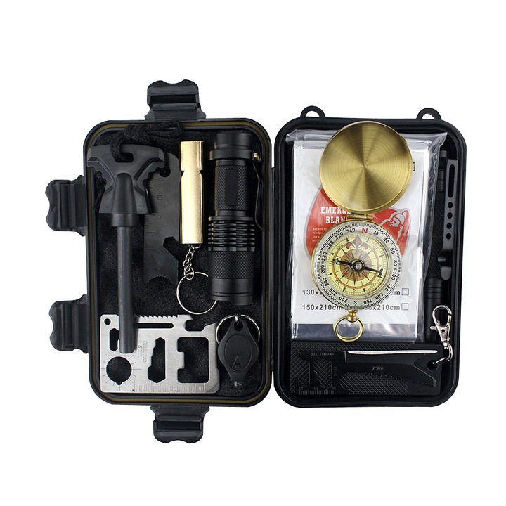 Kit Supravietuire Multifunctional 9 in 1