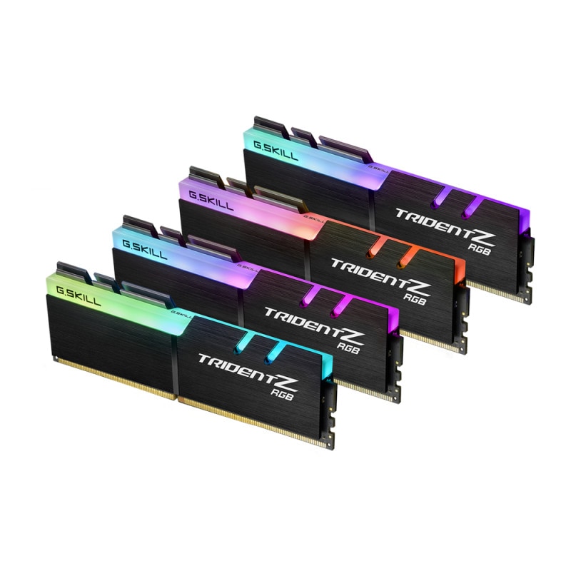 Memorie G.Skill Trident Z RGB, DDR4, 32 GB, 3600MHz, CL16 (F4-3600C16Q-32GTZR)