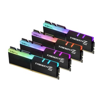 Memorie G.Skill Trident Z RGB, DDR4, 32 GB, 3600MHz, CL16 (F4-3600C16Q-32GTZR) Memorie G.Skill Trident Z RGB, DDR4, 32 GB, 3600MHz, CL16 (F4-3600C16Q-32GTZR)