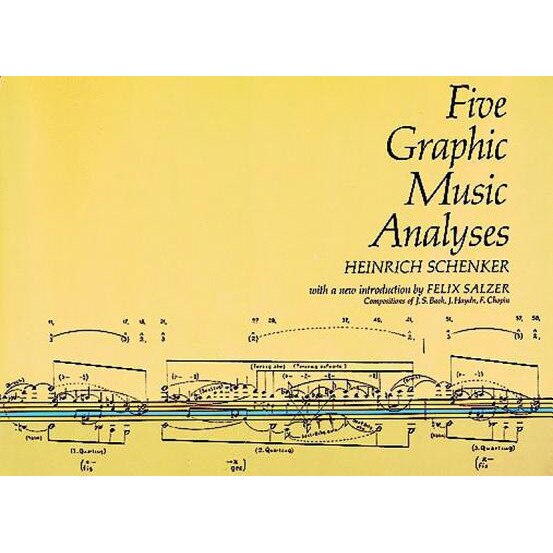 Five Graphic Music Analyses, Heinrich Schenker (Author)
