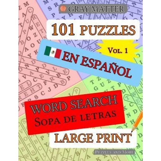 Spanish Word Search Puzzles, Puzzles and More (Author)