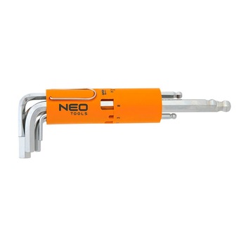 Set 8 chei imbus, 2.5 - 10 mm, Neo 09-513 Set 8 chei imbus, 2.5 - 10 mm, Neo 09-513