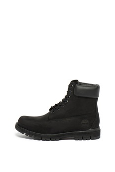 Timberland, Bocanci de piele nabuc, cu garnituri textile Radford 6 Timberland, Bocanci de piele nabuc, cu garnituri textile Radford 6